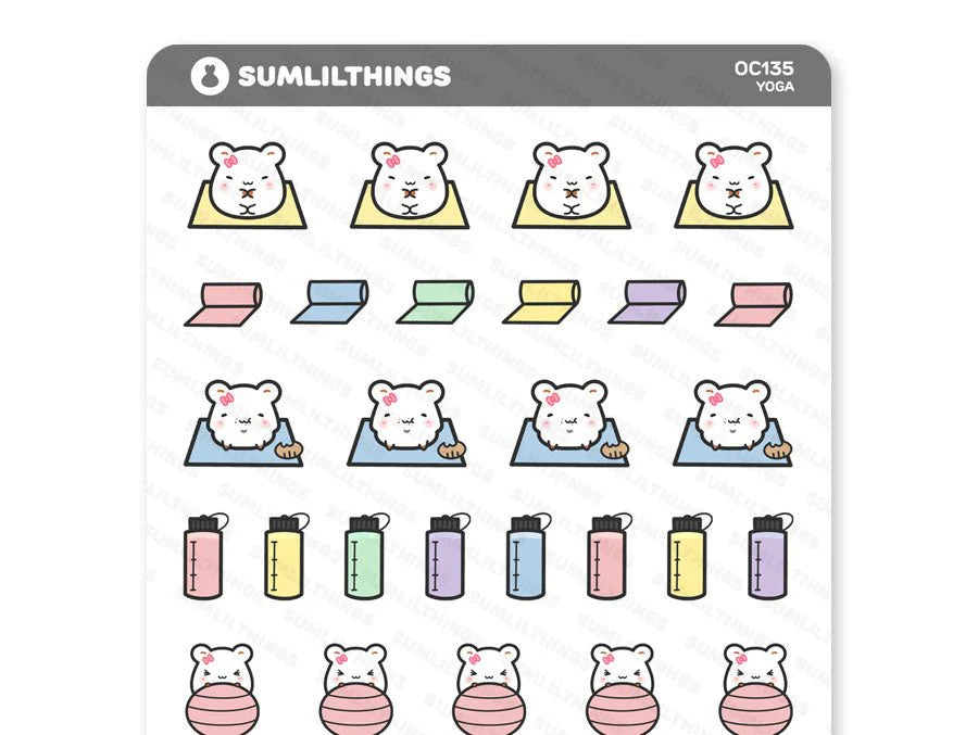 Lil' Hamster Yoga