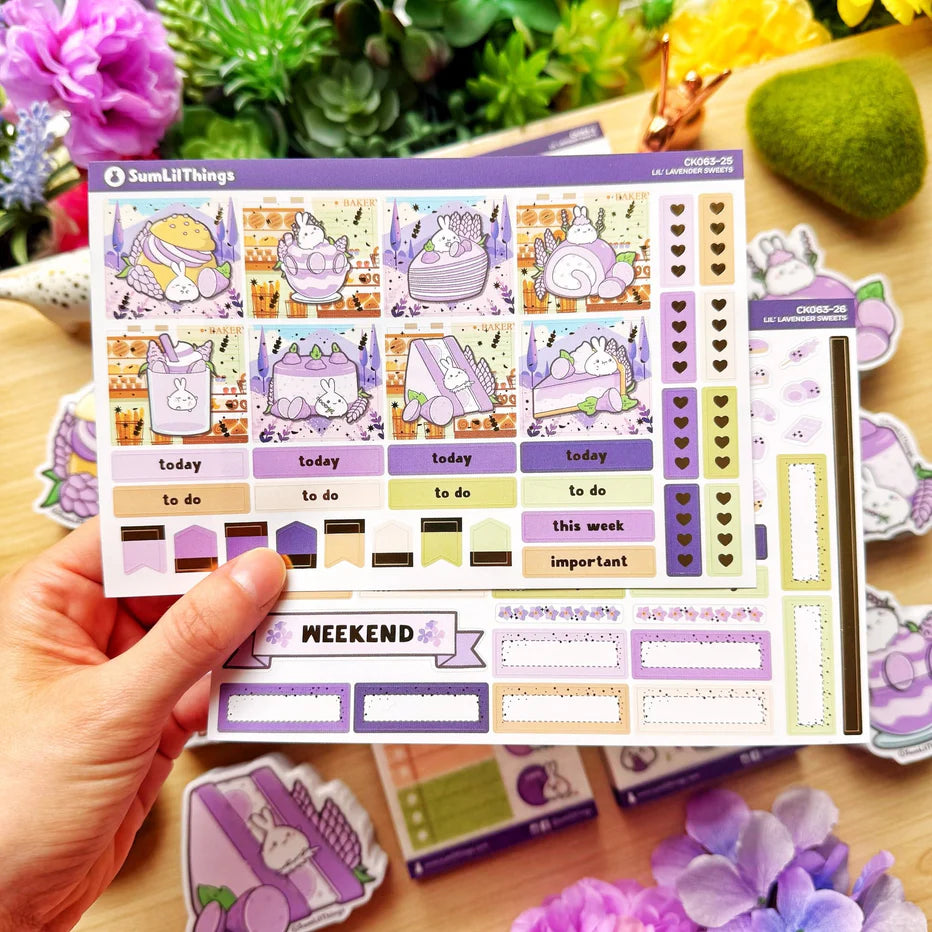 Hobonichi COUSIN Kit - Lil' Lavender Sweets