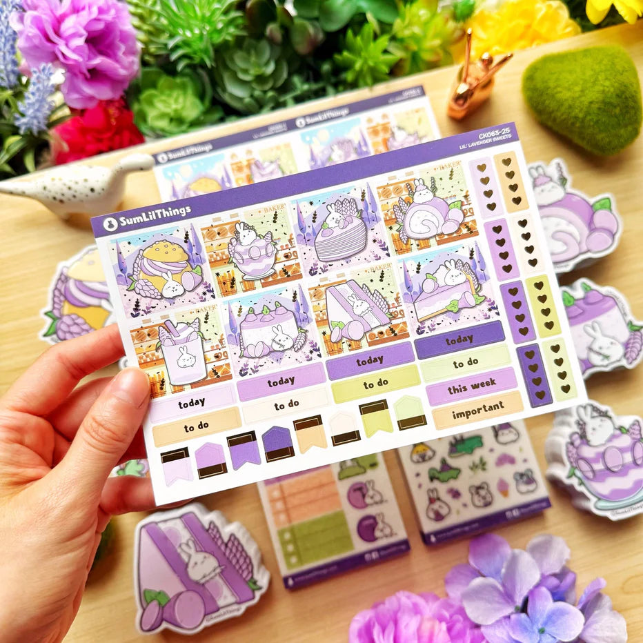 Hobonichi COUSIN Kit - Lil' Lavender Sweets