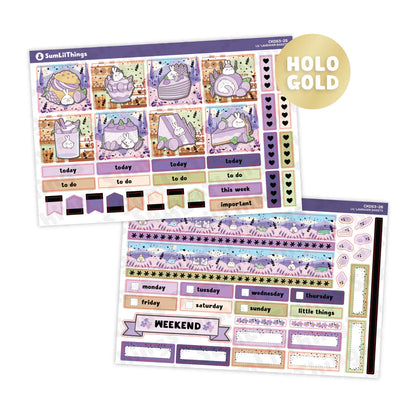 Hobonichi COUSIN Kit - Lil' Lavender Sweets