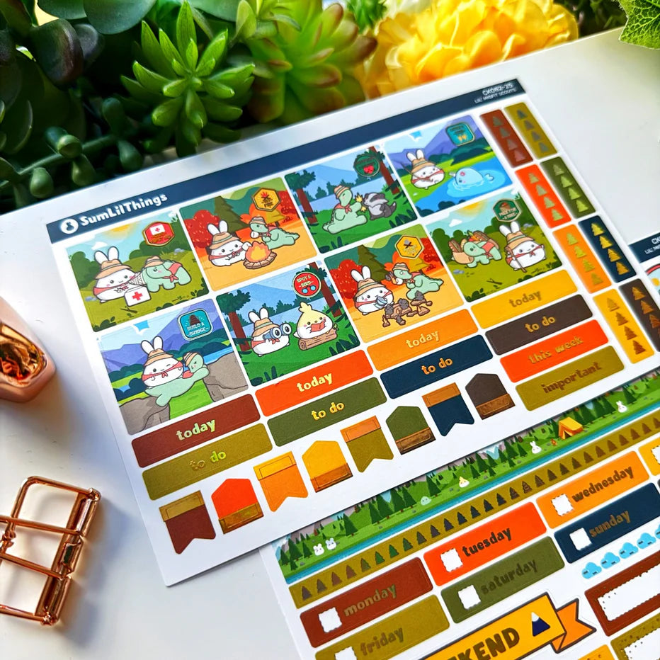 Hobonichi COUSIN Kit - Lil' Misfit Camp