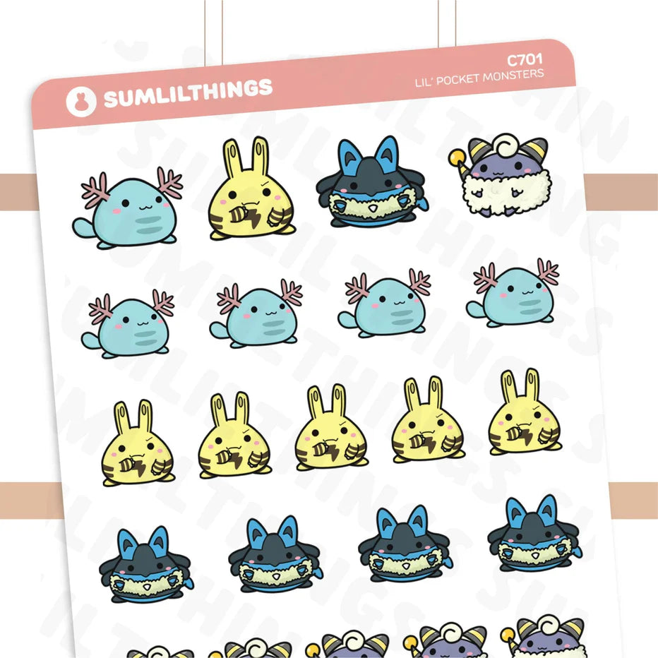 Lil' Pocket Monsters