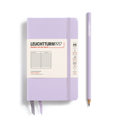 Lilac Pocket A6 Classic Notebook (Hardcover)