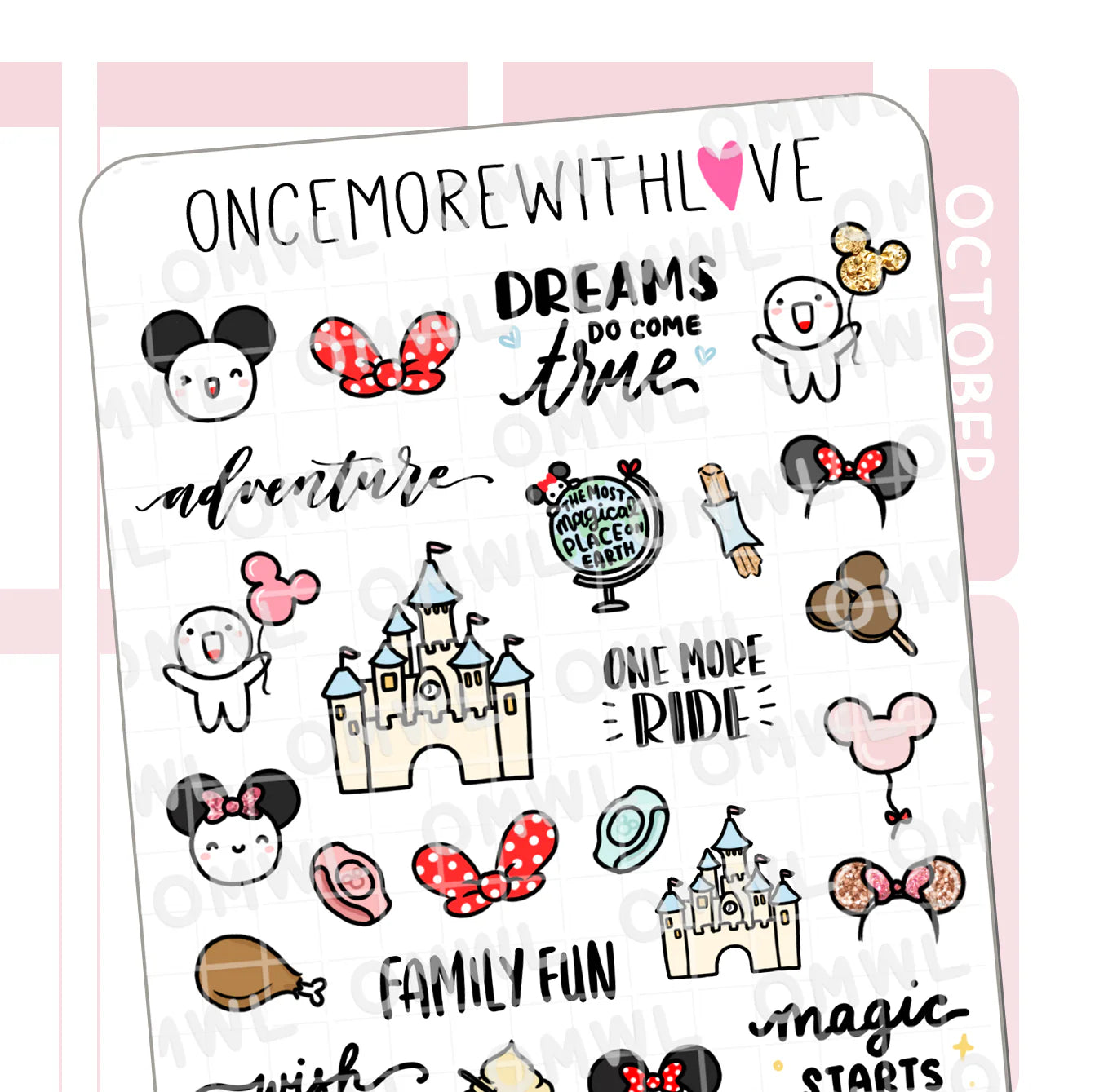 Magical Theme Park Deco