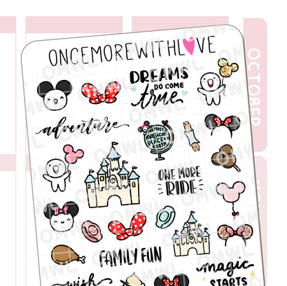 Magical Theme Park Deco
