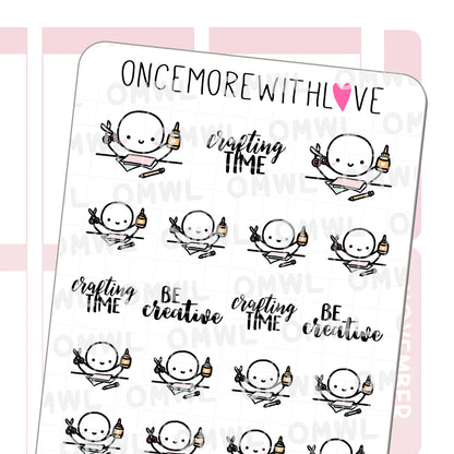 Crafting Time or Scrapbooking