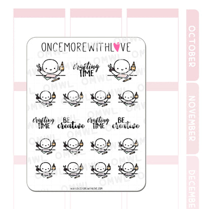 Crafting Time or Scrapbooking