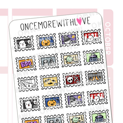 Halloween Stamps Deco