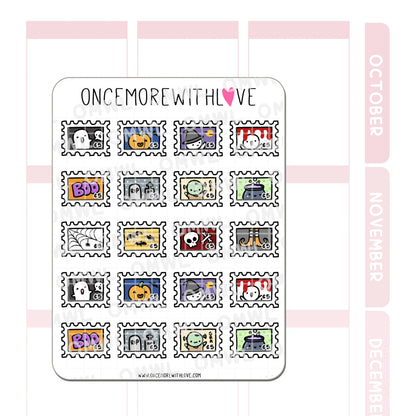 Halloween Stamps Deco