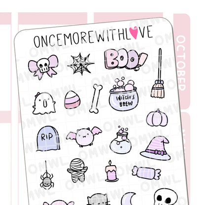 Pastel Halloween Deco