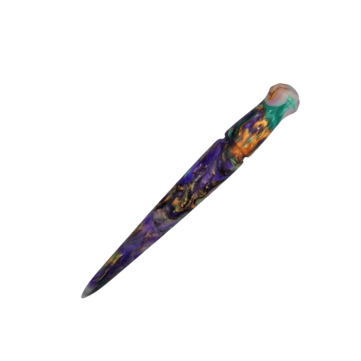 Mini Nib Holder - Mardi Grad (Low Lustre Finish)