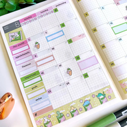 Hobonichi COUSIN Kit - Matcha Munchies