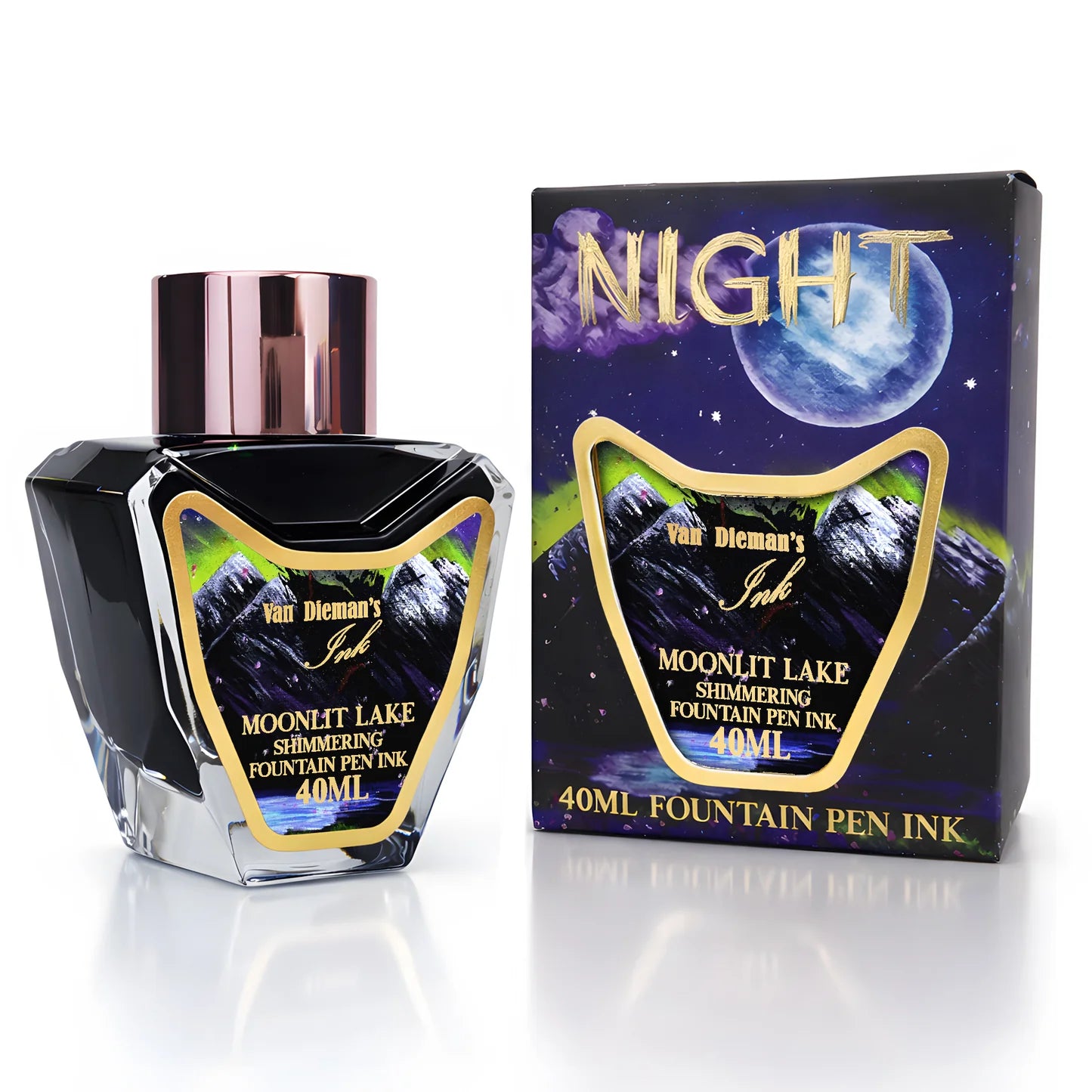 Night - Moonlit Lake