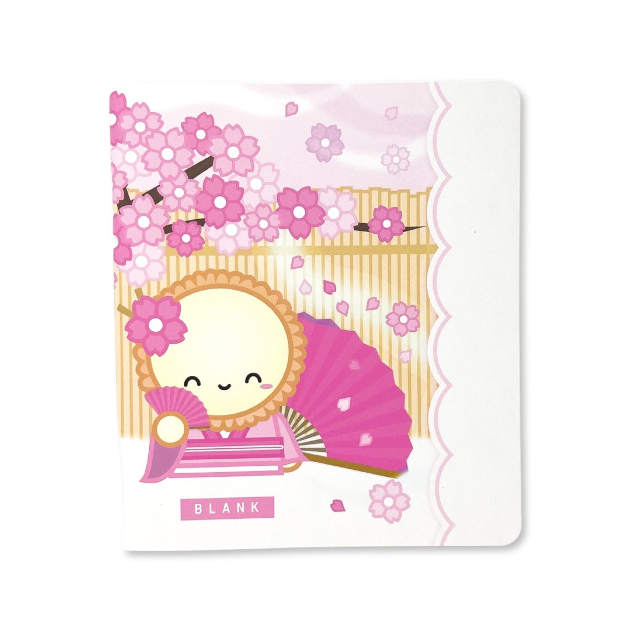 N092 | Sakura - Blank Notebook (A5W)