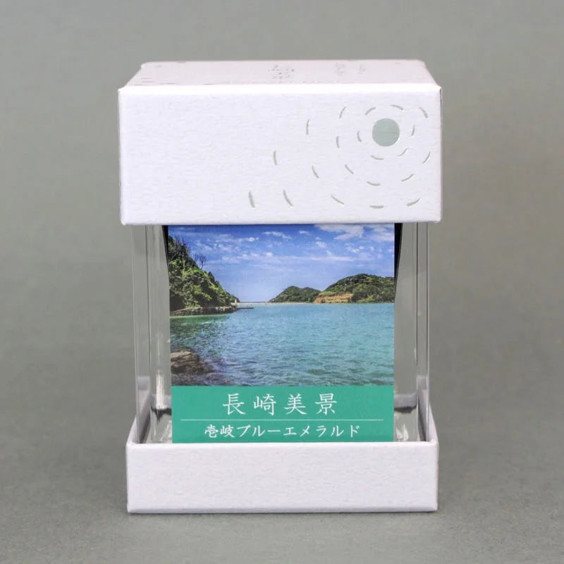 Nagasaki Beautiful Scenery Ink Iki Blue Emerald