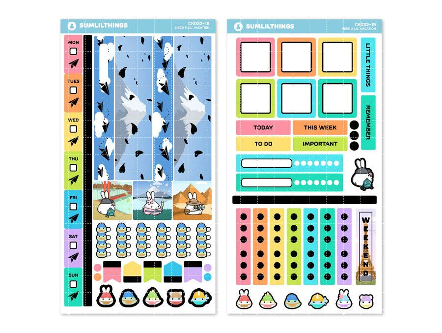 Hobonichi WEEKS Kit - Need A Lil' Vacation