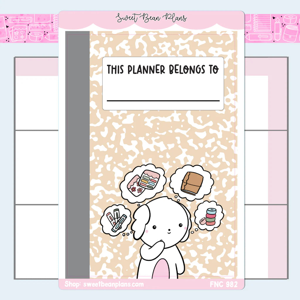 Neutral Planner Cover