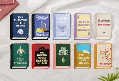 Embroidery Bookmark Set of 10 (World Literature)