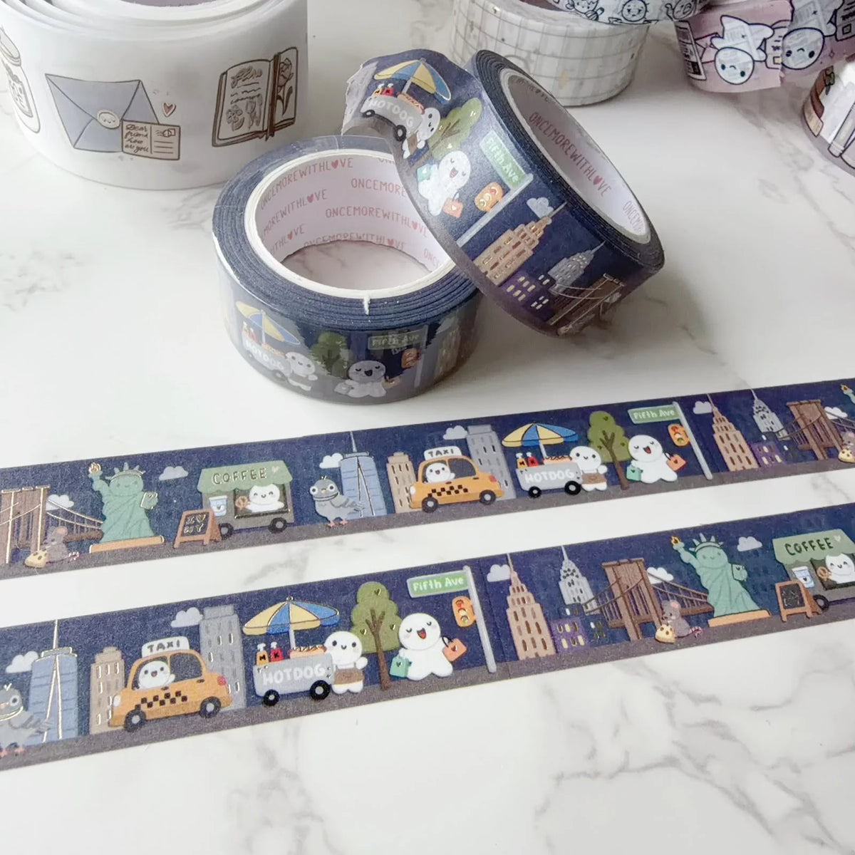 New York Glossy Gold Foil (18mm)