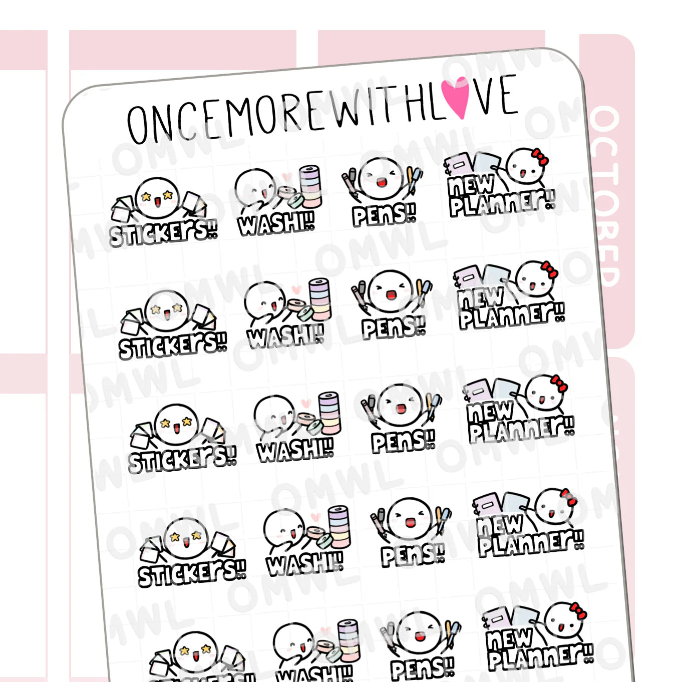 All the Stationery!