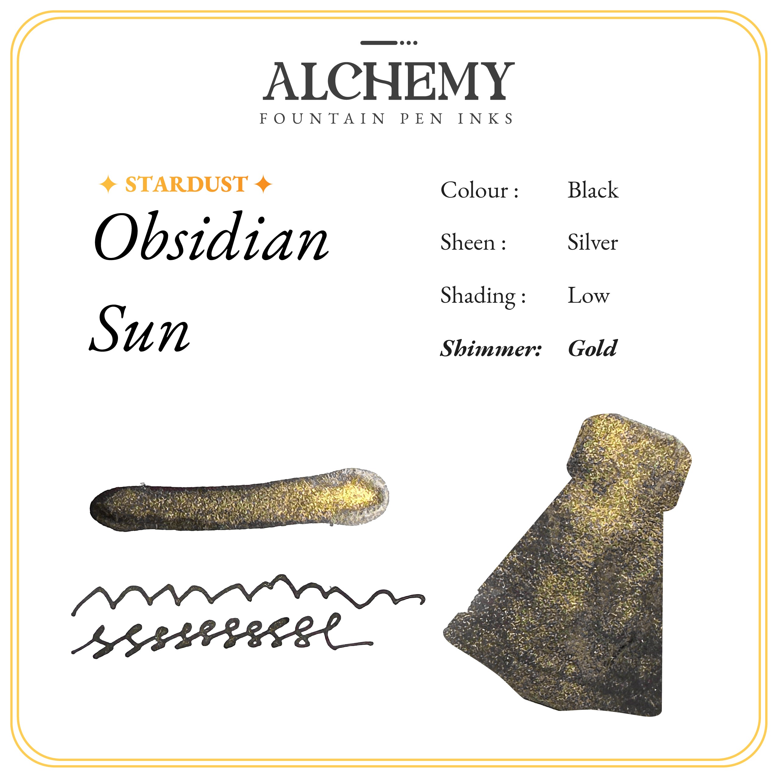 Alchemy Obsidian Sun