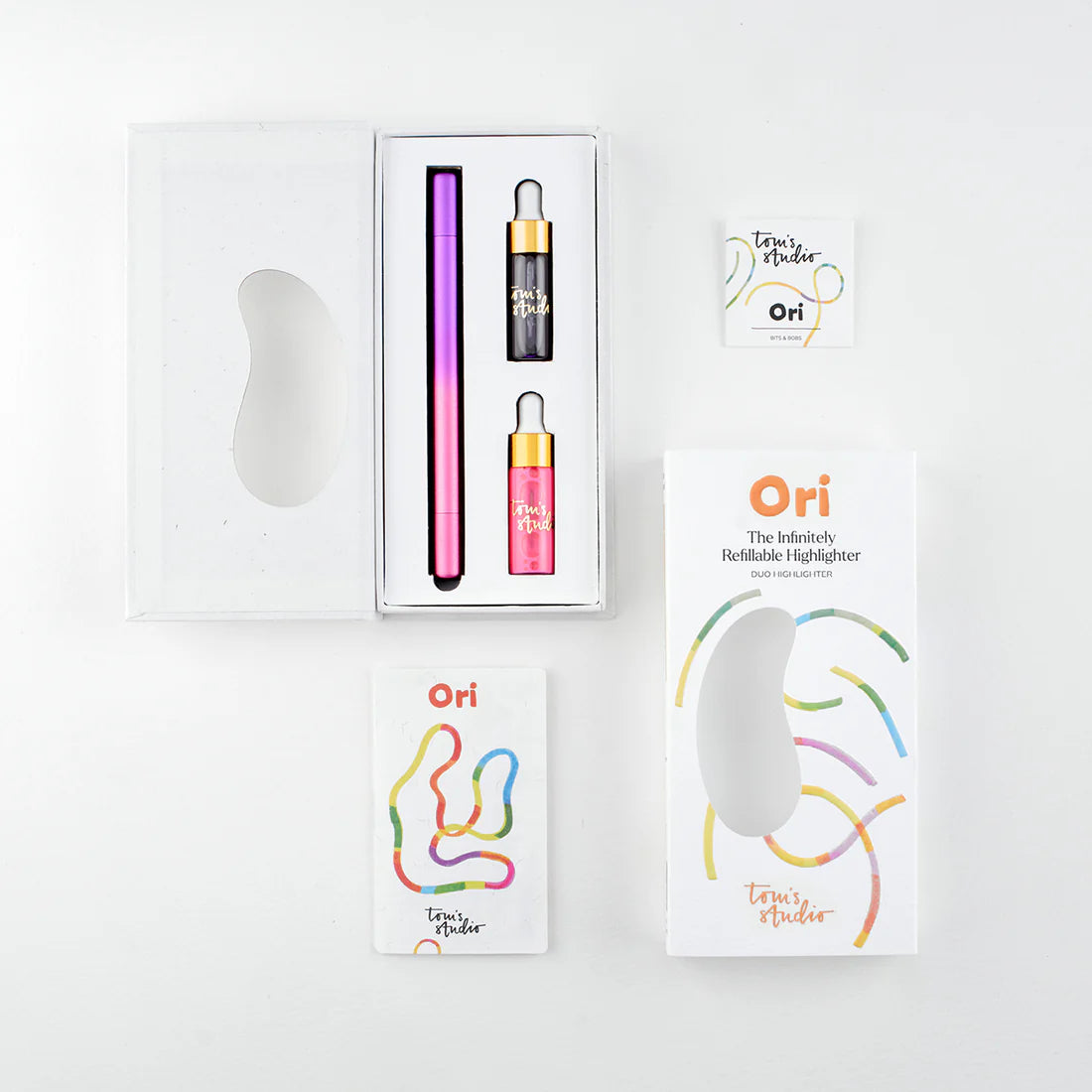 Ori – the infinitely refillable highlighter (Pink Purple)