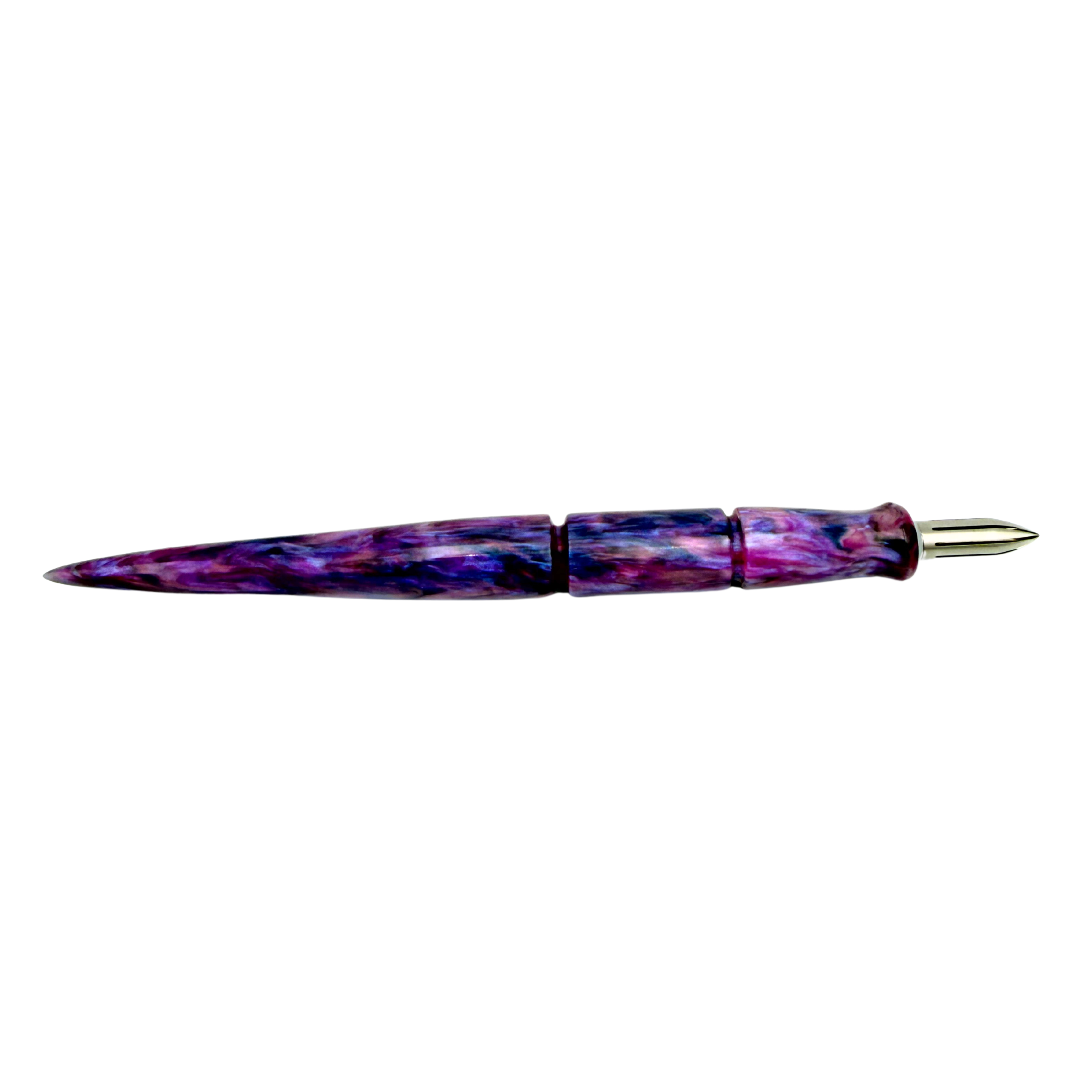 Contoured Nib Holder - Pink Abalone