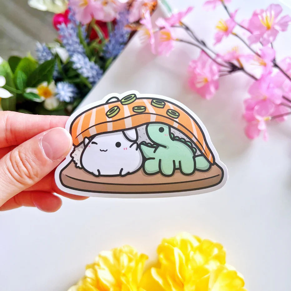 Peeking Salmon