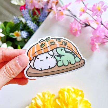Peeking Salmon