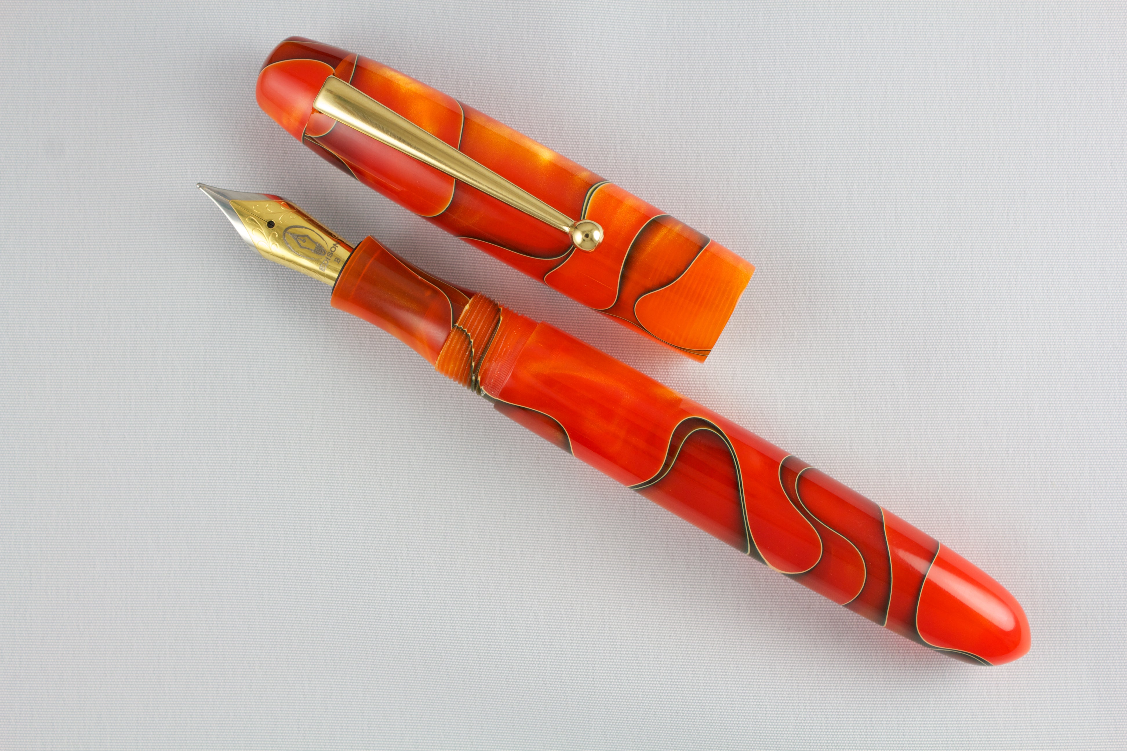 Collier Persimmon Swirl