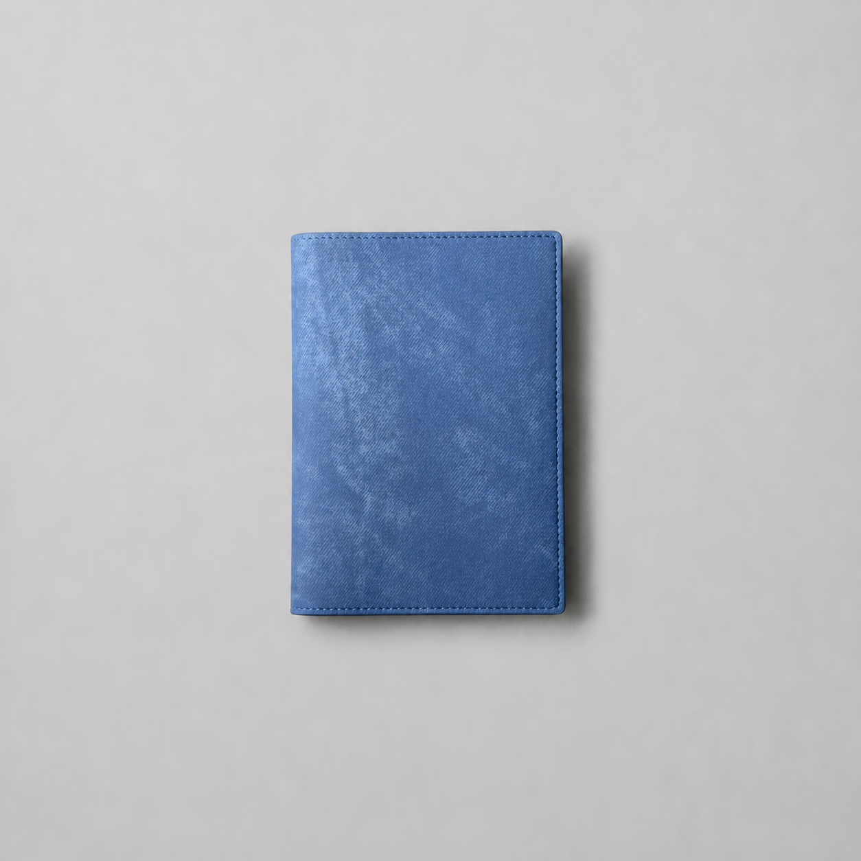 Vegan Leather Planner Cover - Washed Blue (NEW) (Pre-Order)