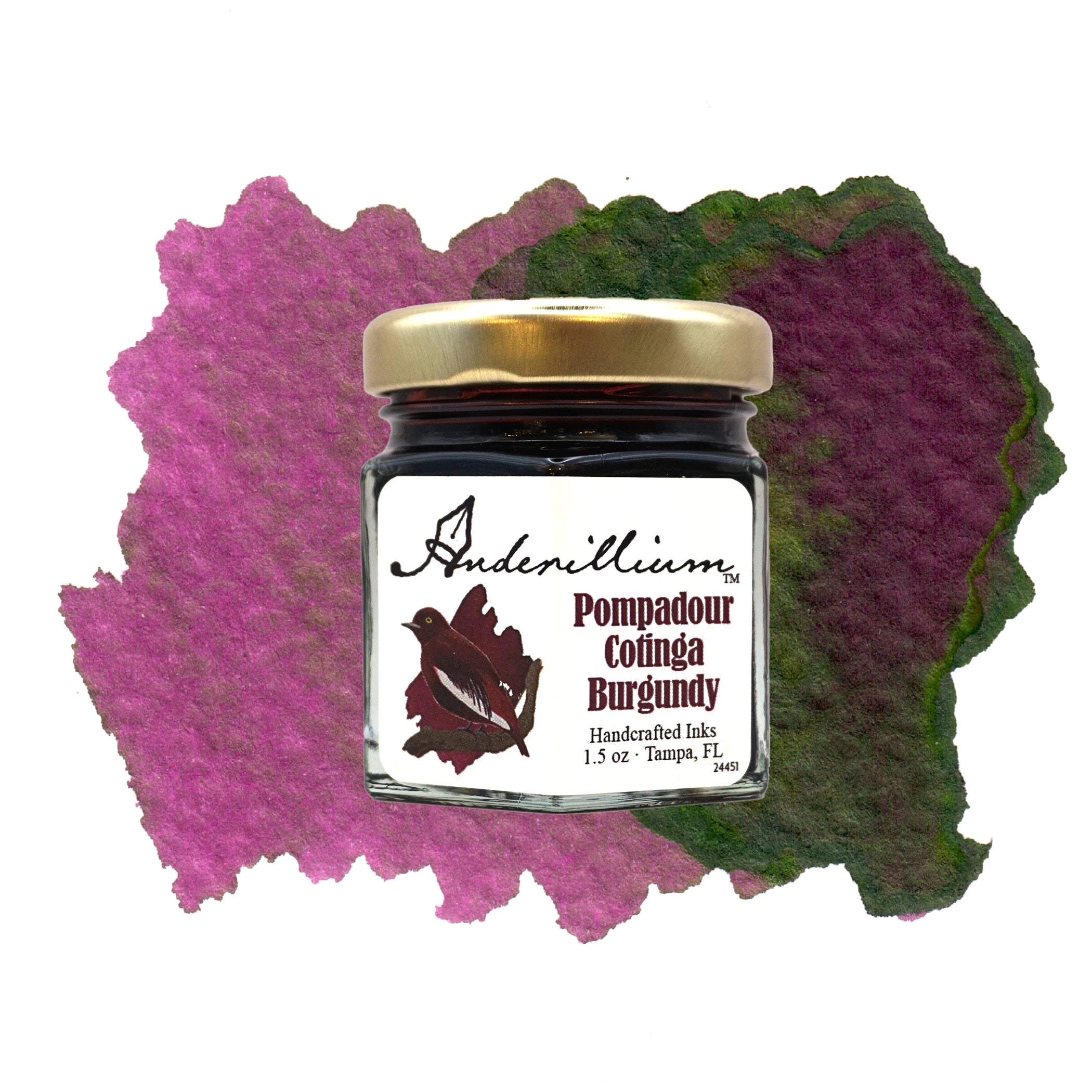 Pompadour Cotinga Burgundy