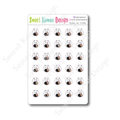 Kawaii Poe Stickers - FU Coffee