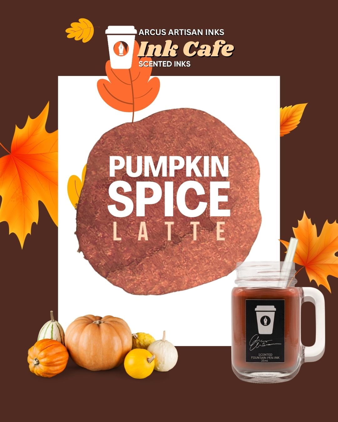 Pumpkin Spice Latte (Ink Cafe Limited Series Coffee Scented Inks)