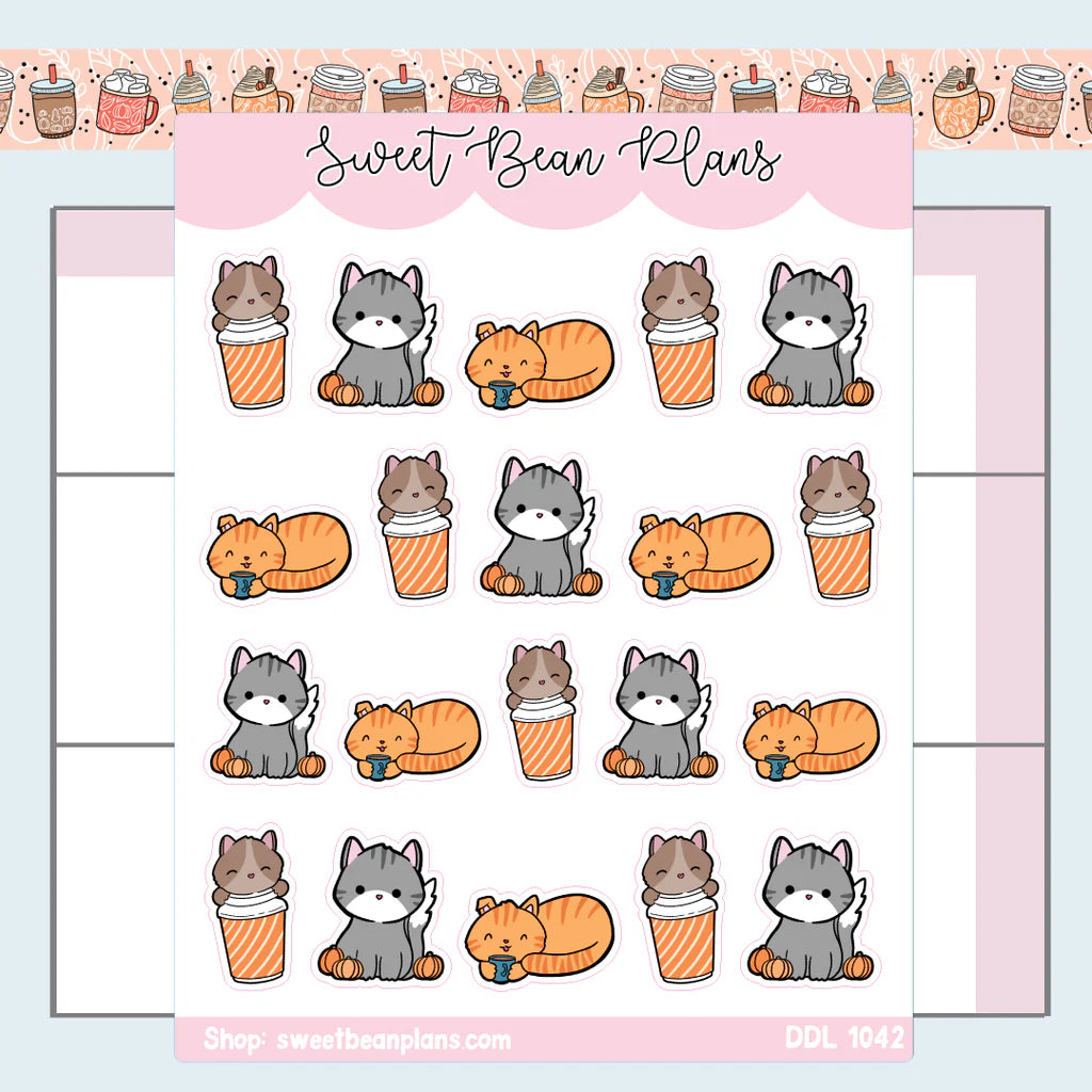 Pumpkin Spice Cats