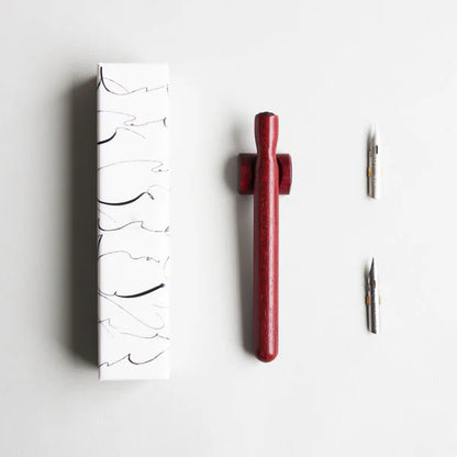Dip Pen Set - Purple Heart
