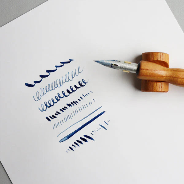 Dip Pen Set - Purple Heart
