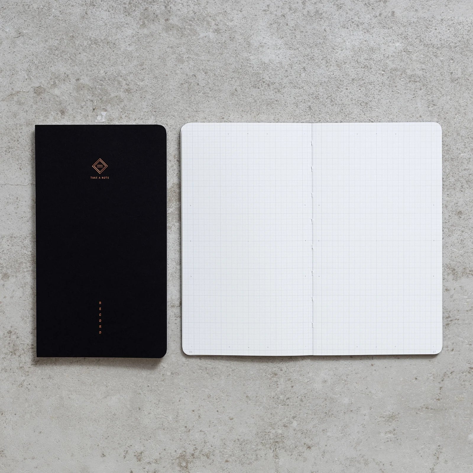 "RECORD" - MASTER Bullet Journal (Black)