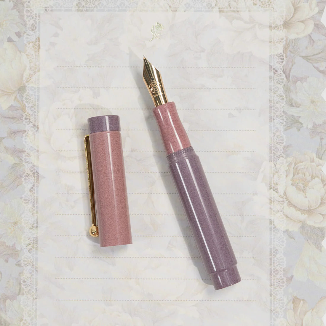 "Peach Lavender" Poesie Original, by Eigoya, Tan-pen