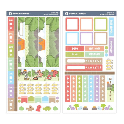 Hobonichi WEEKS Kit - Return to Dinohland