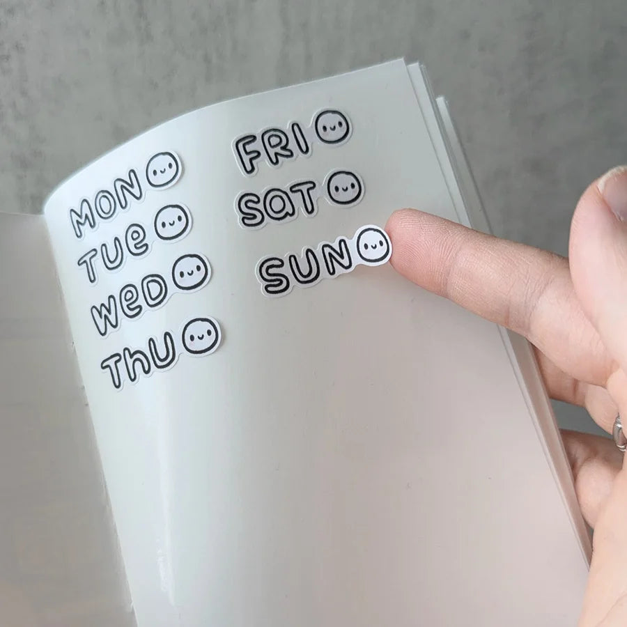REUSABLE STICKER BOOK - OMWL Stationery Store (A6)