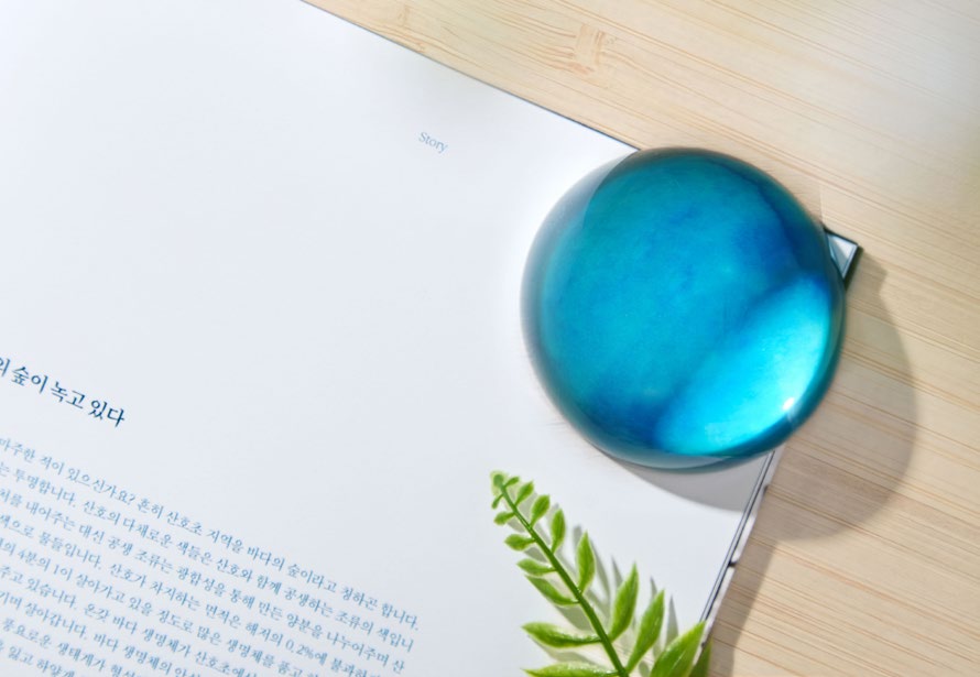 Crystal Ink Paper Weight