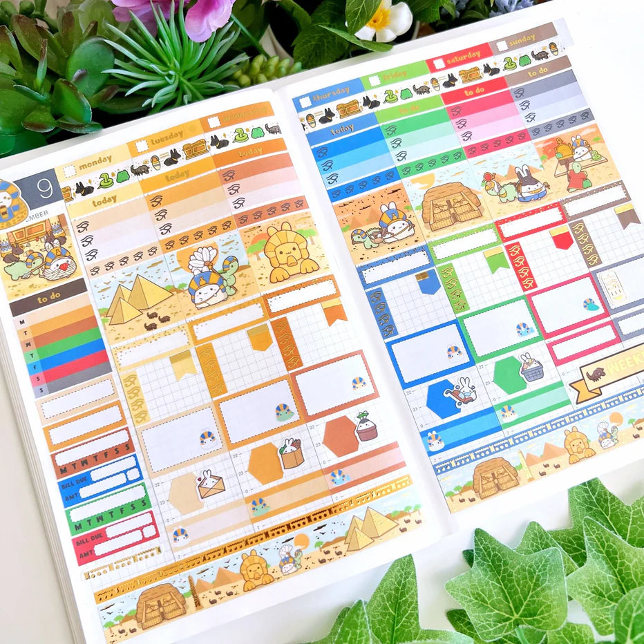 Hobonichi COUSIN Kit - Lil Ruins History: Ancient Egypt
