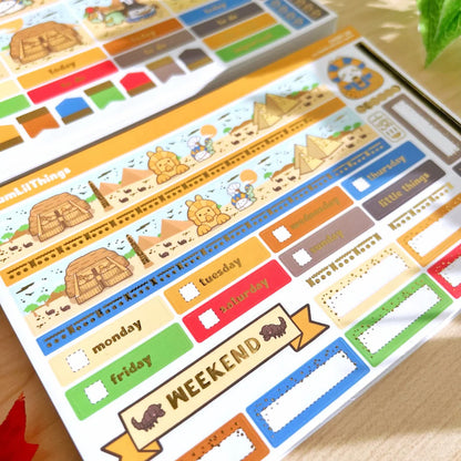 Hobonichi COUSIN Kit - Lil Ruins History: Ancient Egypt