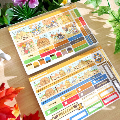 Hobonichi COUSIN Kit - Lil Ruins History: Ancient Egypt