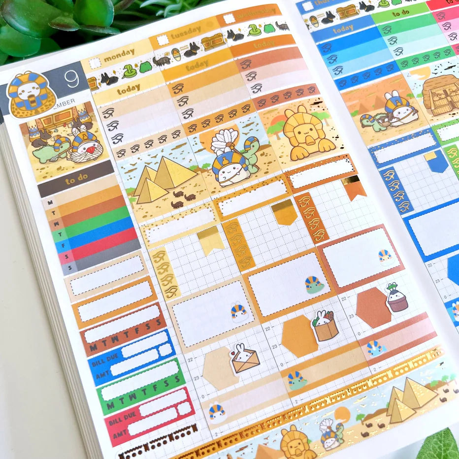 Hobonichi COUSIN Kit - Lil Ruins History: Ancient Egypt