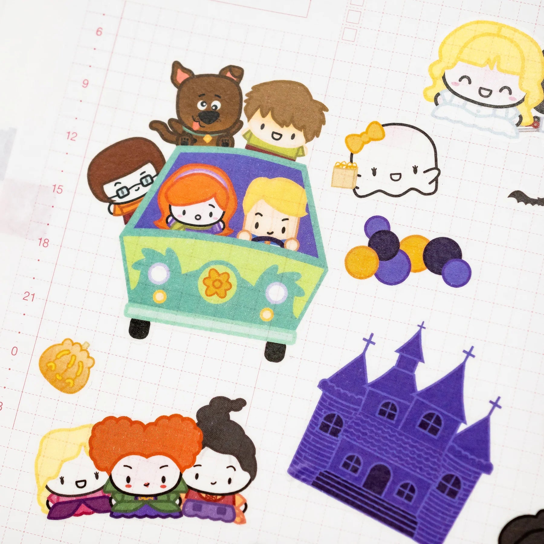 Halloween Films Washi Stickers