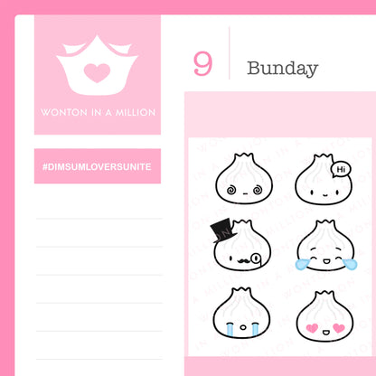 Soupy Soup Dumpling Emojis