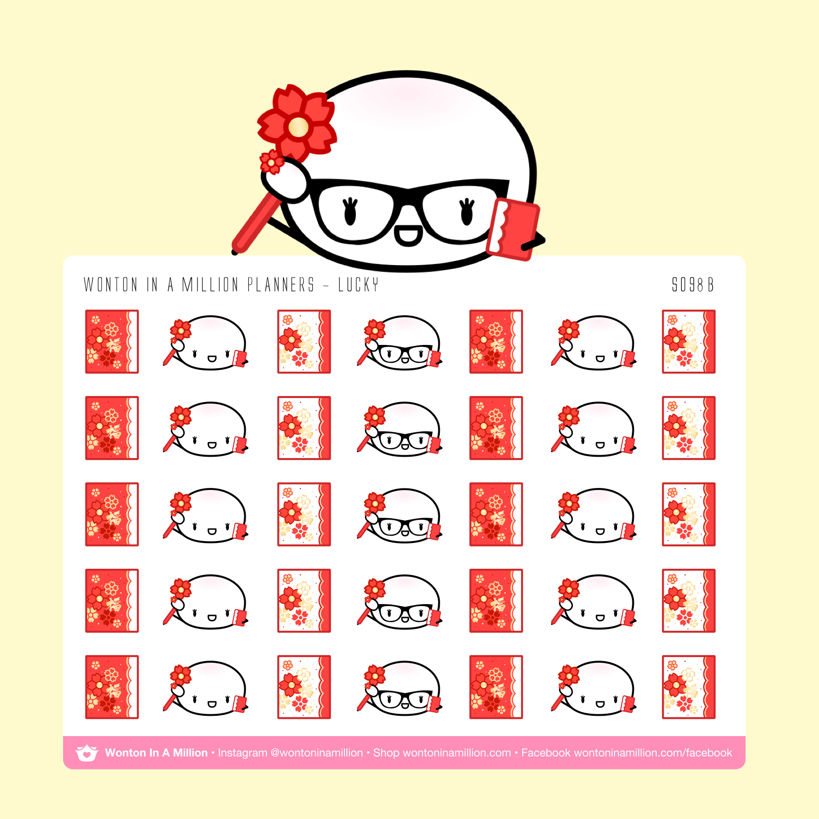 S098b | Lucky Planners Stickers