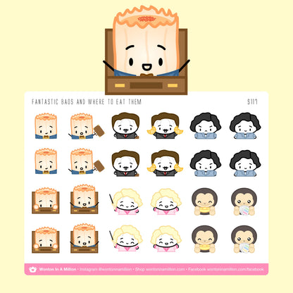 Fantastic Beasts and Where To Eat Them Stickers